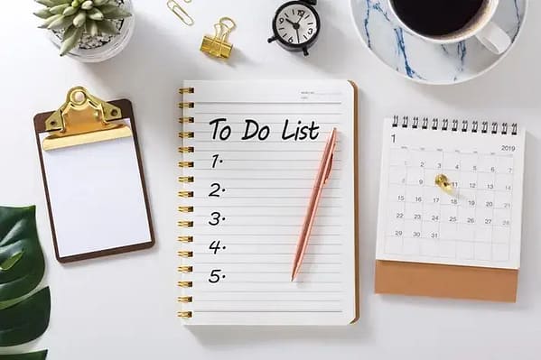 Avoid Starting the Day Without a Clear To-do List