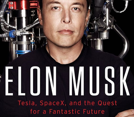 The book: Elon Musk: Tesla, SpaceX, and the Quest for a Fantastic Future by Ashlee Vance